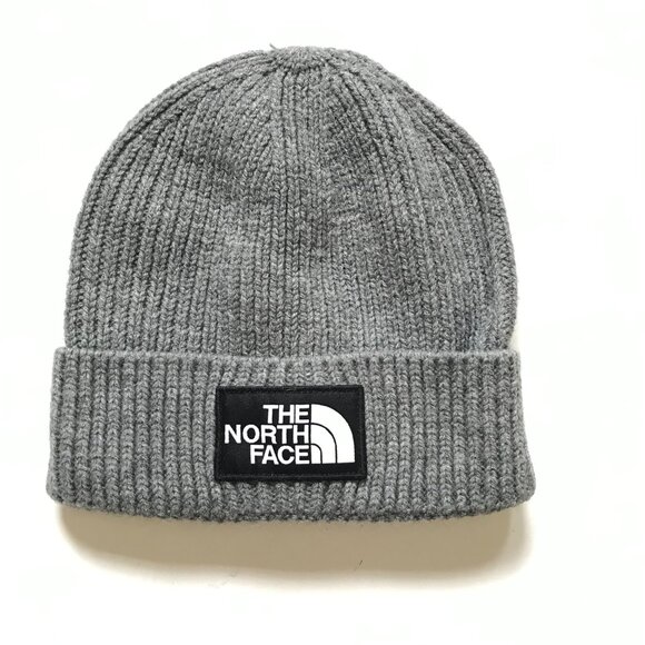 NWOT North Face Jim Big Box Beanie Hats Mens Womens Gray Ribbed Knit  Lot of 2 main image 10